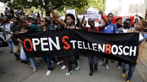  Stellenbosch University Protest, 2015: A Catalyst for Transformation and Ongoing Debates about Representation on South African Campuses